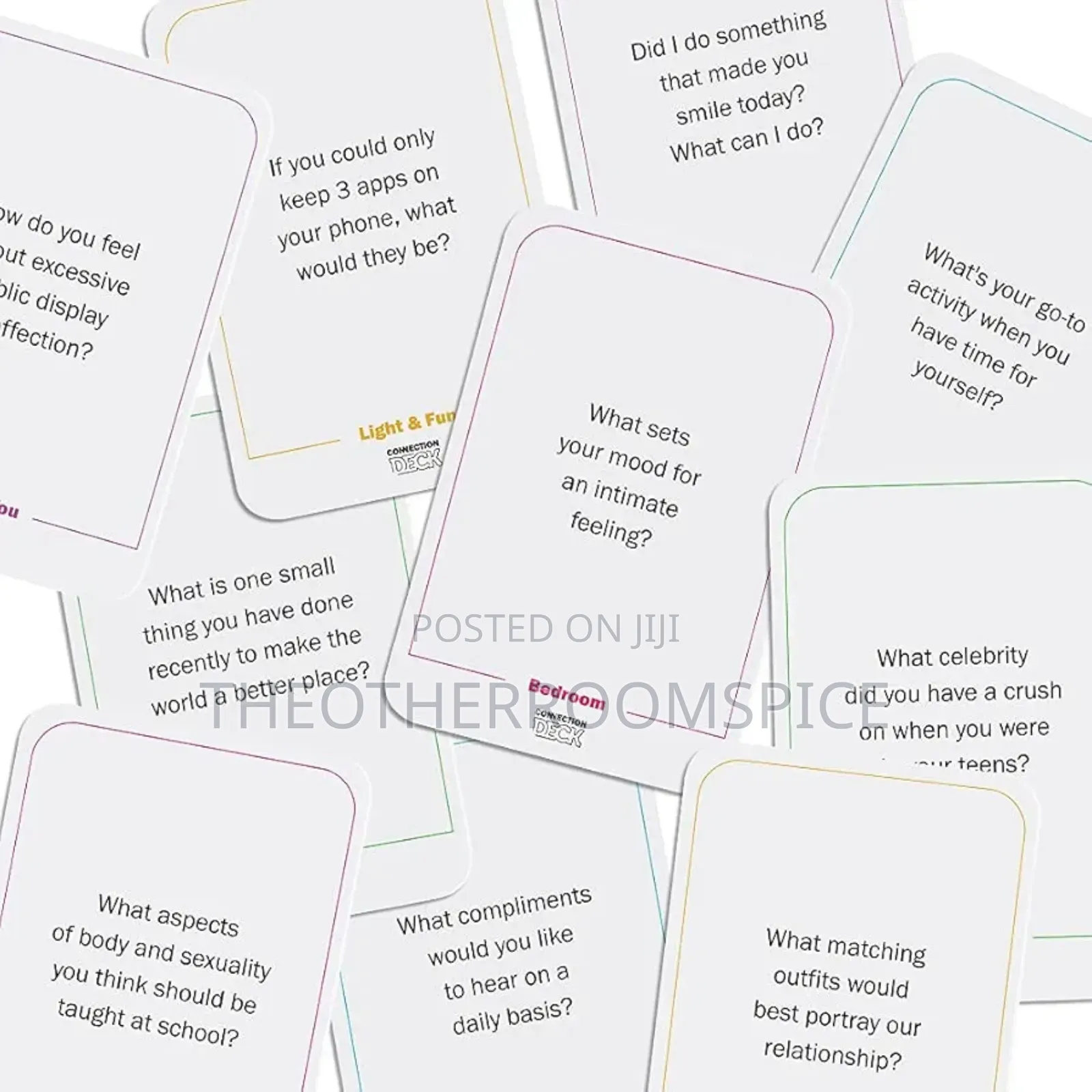 Connection Deck: Couple Conversation Card Game Fun Date Dare