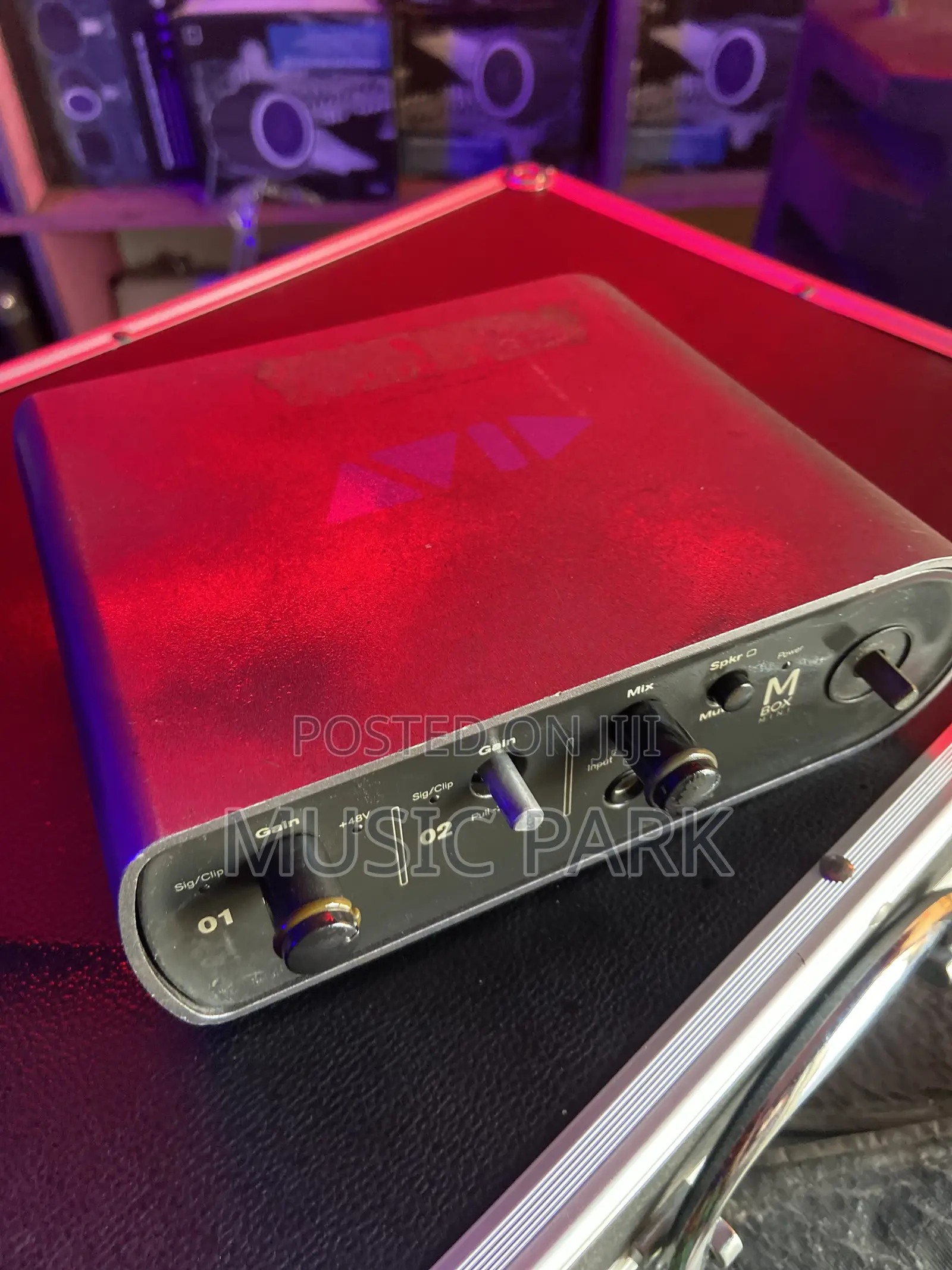 Mbox 3 Mini Audio Interface Soundcard