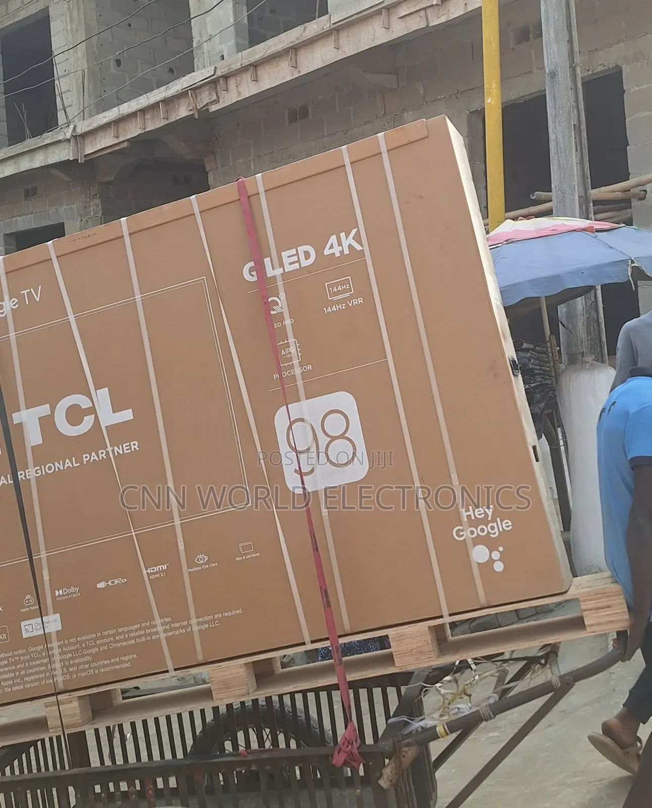 High Quality TCL 98" Qled Smart Tv Flameless Netflix App