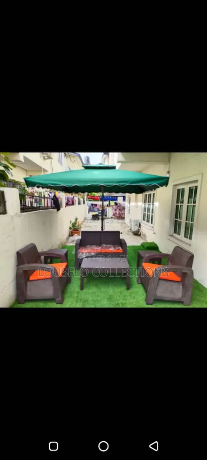 Quality 7 Seaters Plastic Ranta With Cushion