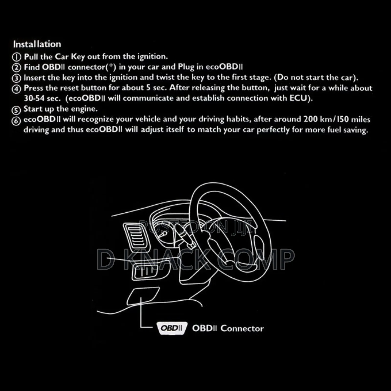 Eco OBD2 Fuel Saver, Car Device Enhance Petrol Efficiency