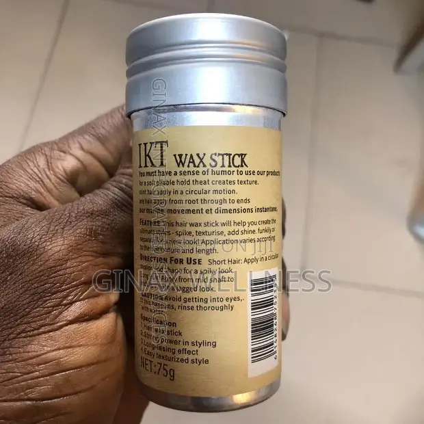 Ikt Hair Wax Stick for Smooth Flyaways and Sleek Hair Styling (75g)