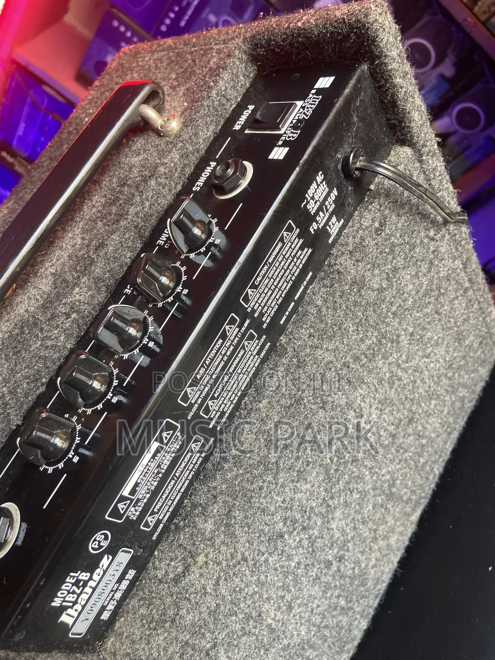 Ibanez Guitar Amplifier Combined