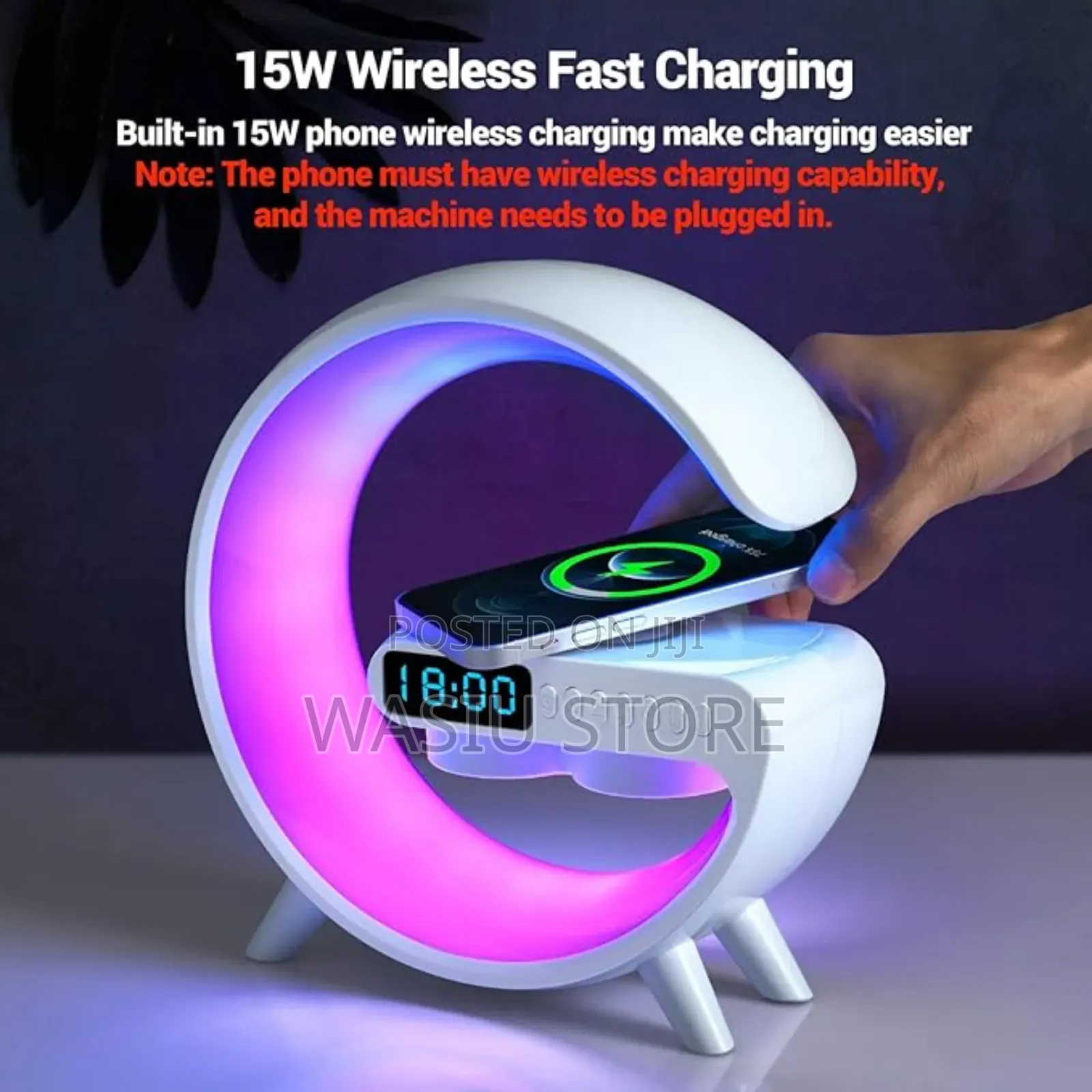 G11 Led Lighting Wireless Charging Bluetooth Speaker