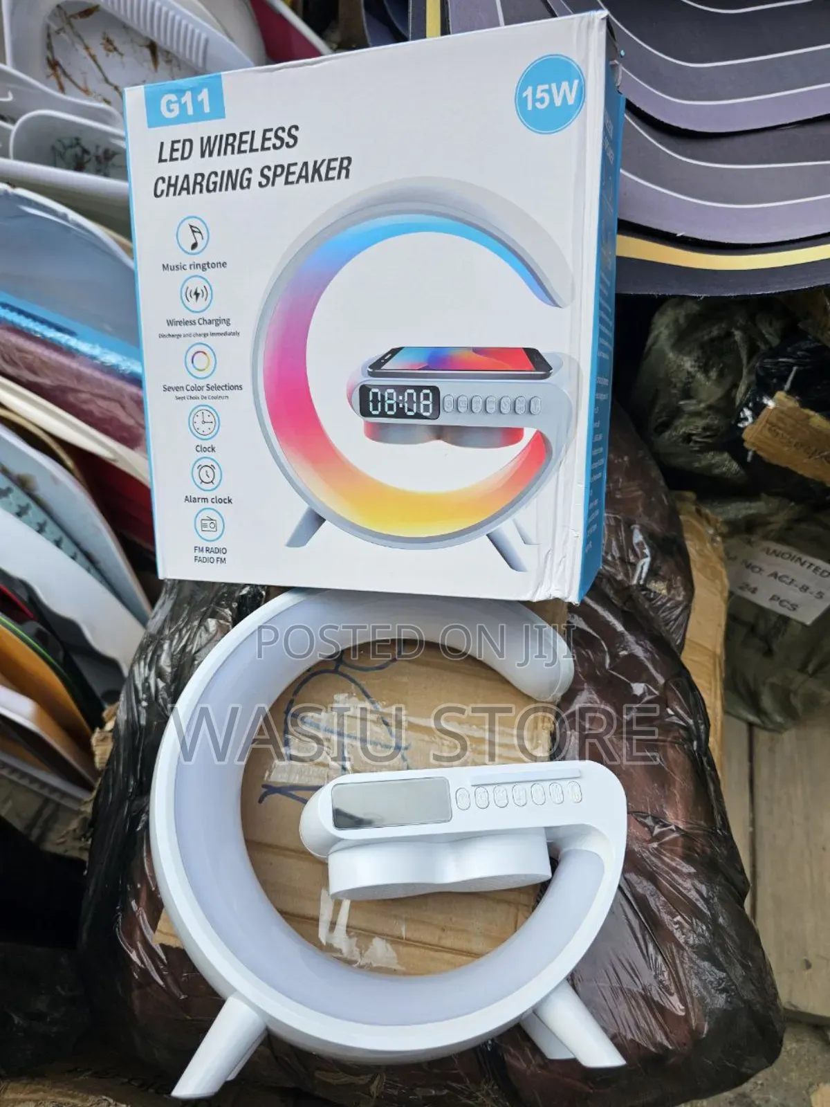 G11 Led Lighting Wireless Charging Bluetooth Speaker