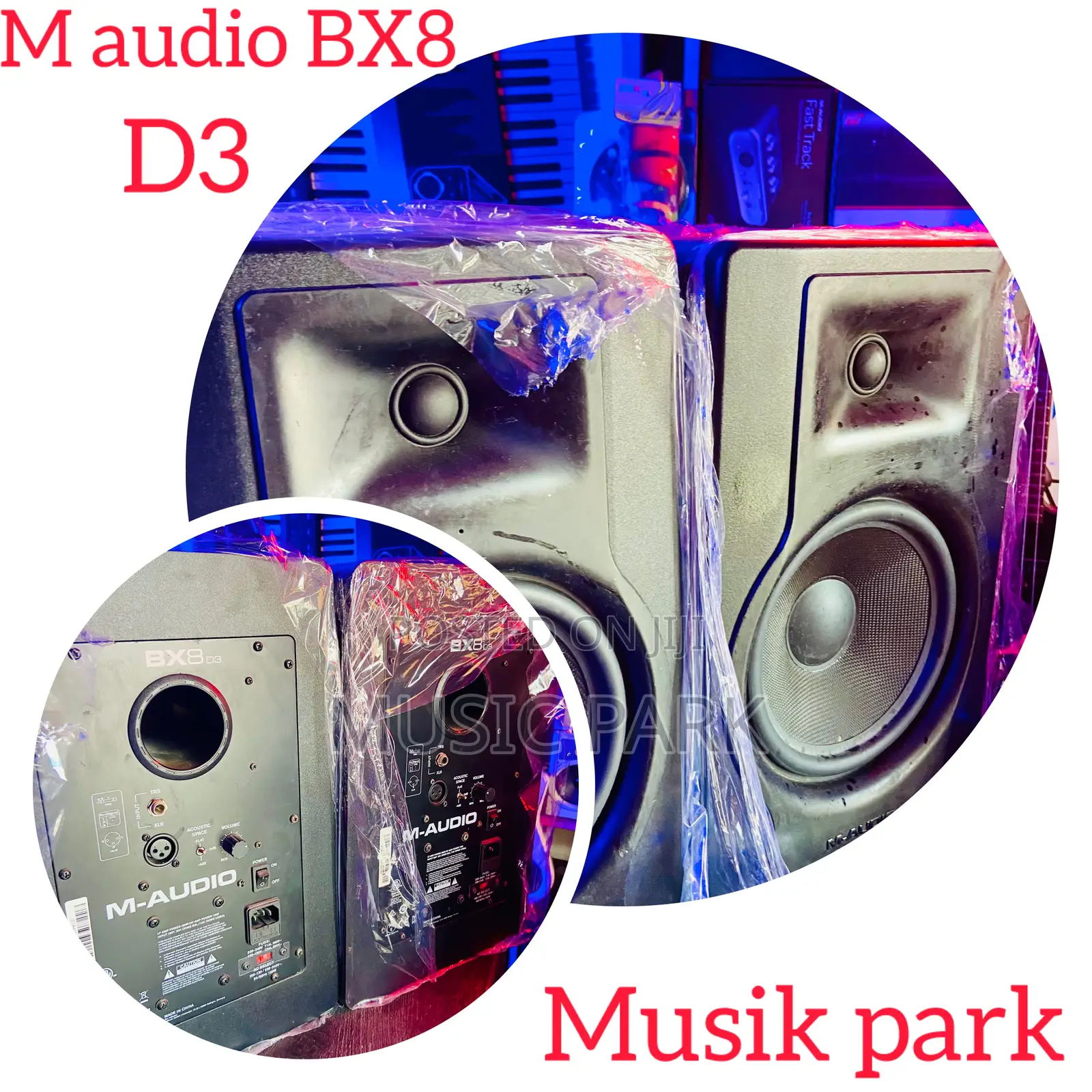 M Audio D3 Studios Monitoring Speakers