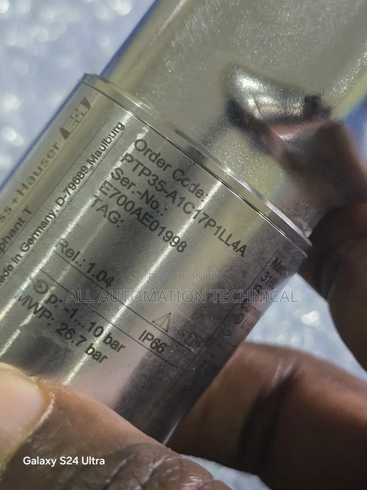 Endress Ceraphant T | Ptp35-A1c17p1ll4a