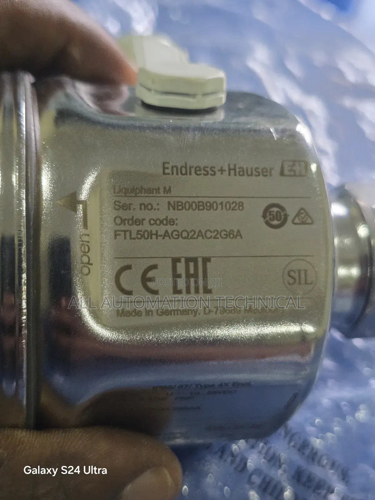 Endress Liquiphant M Levevel Switch | FTL50H-AGQ2AC2G6A