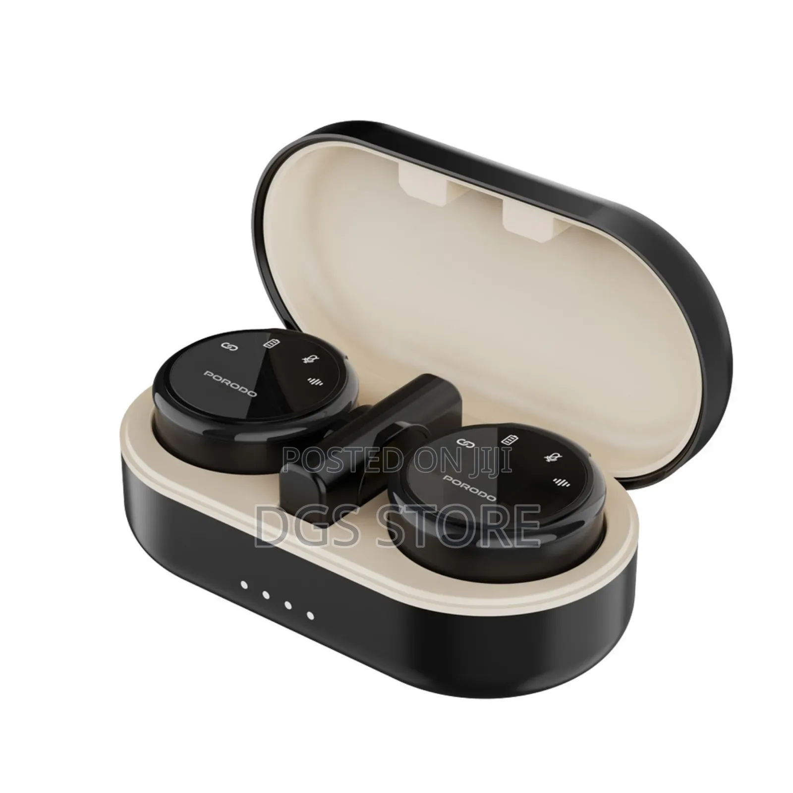 Porodo Lavalier Microphone Type C Connector With Lightning
