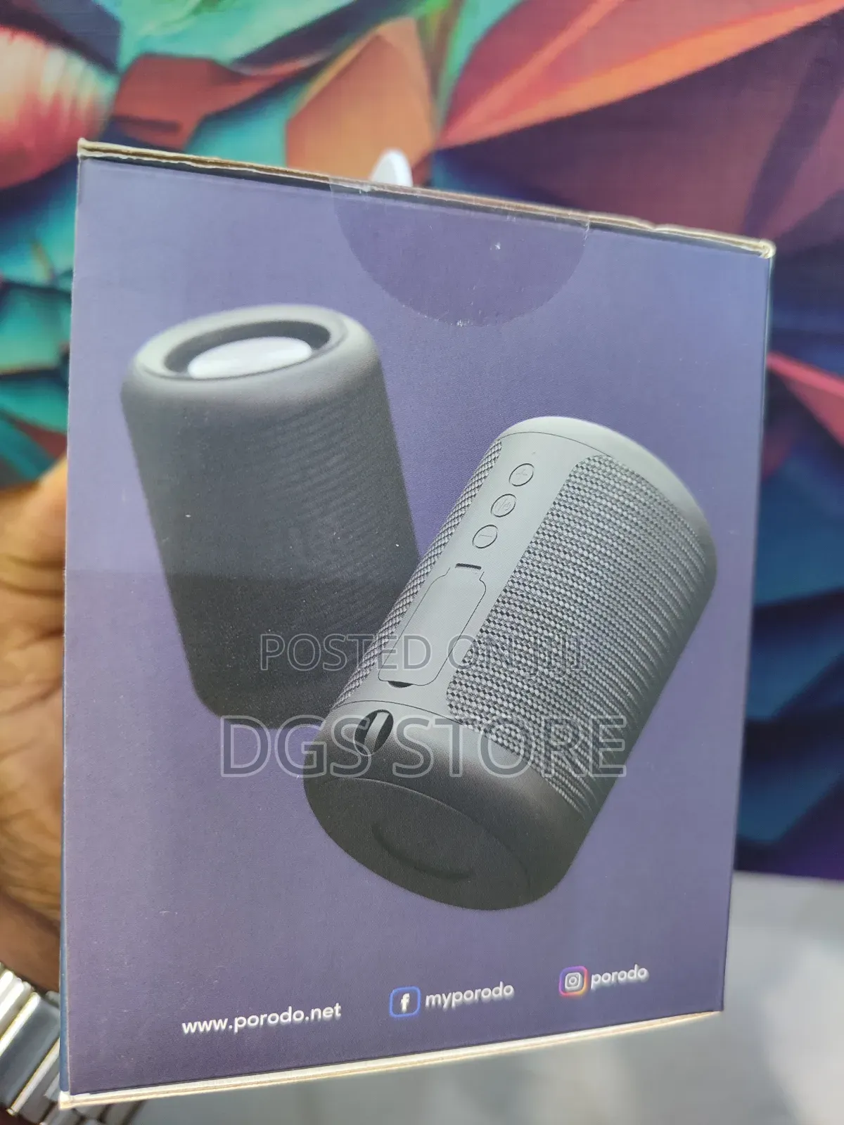 Porodo Soundtec Clap Outdoor Bluetooth Speaker