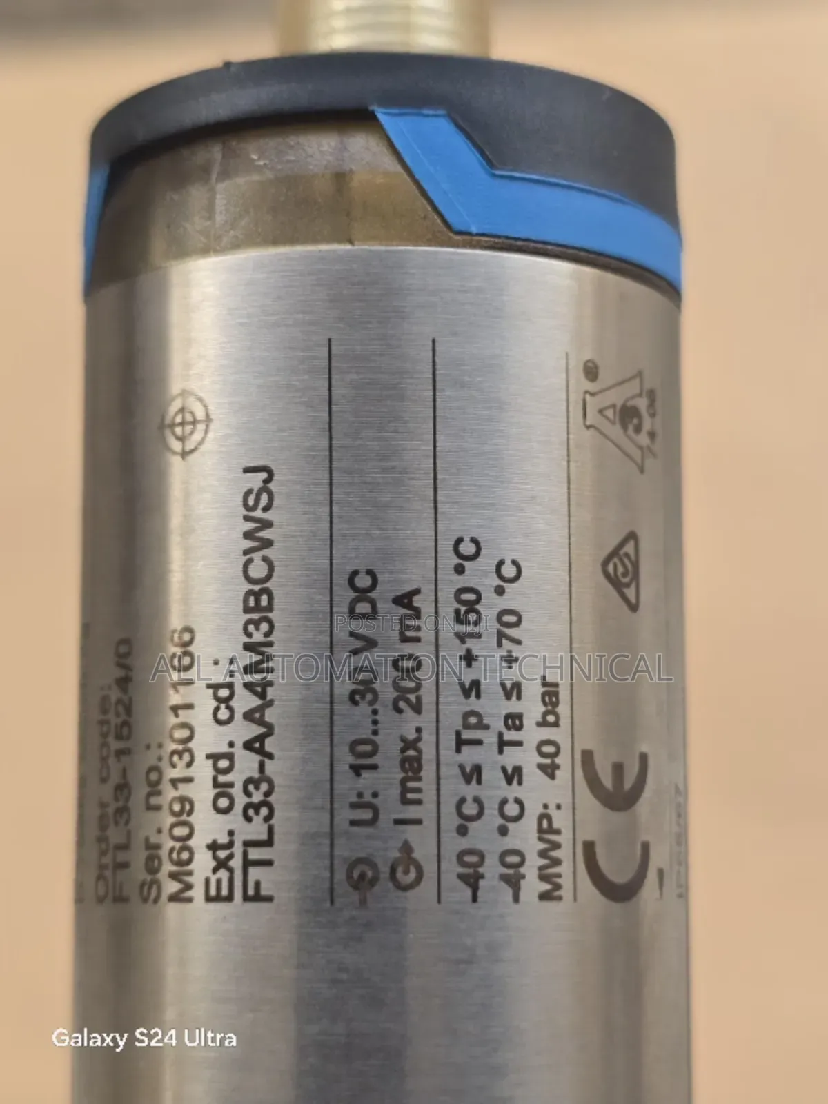 Endress Liquiphant FTL33 Level Switch | FTL33-AA4M3BCWSJ