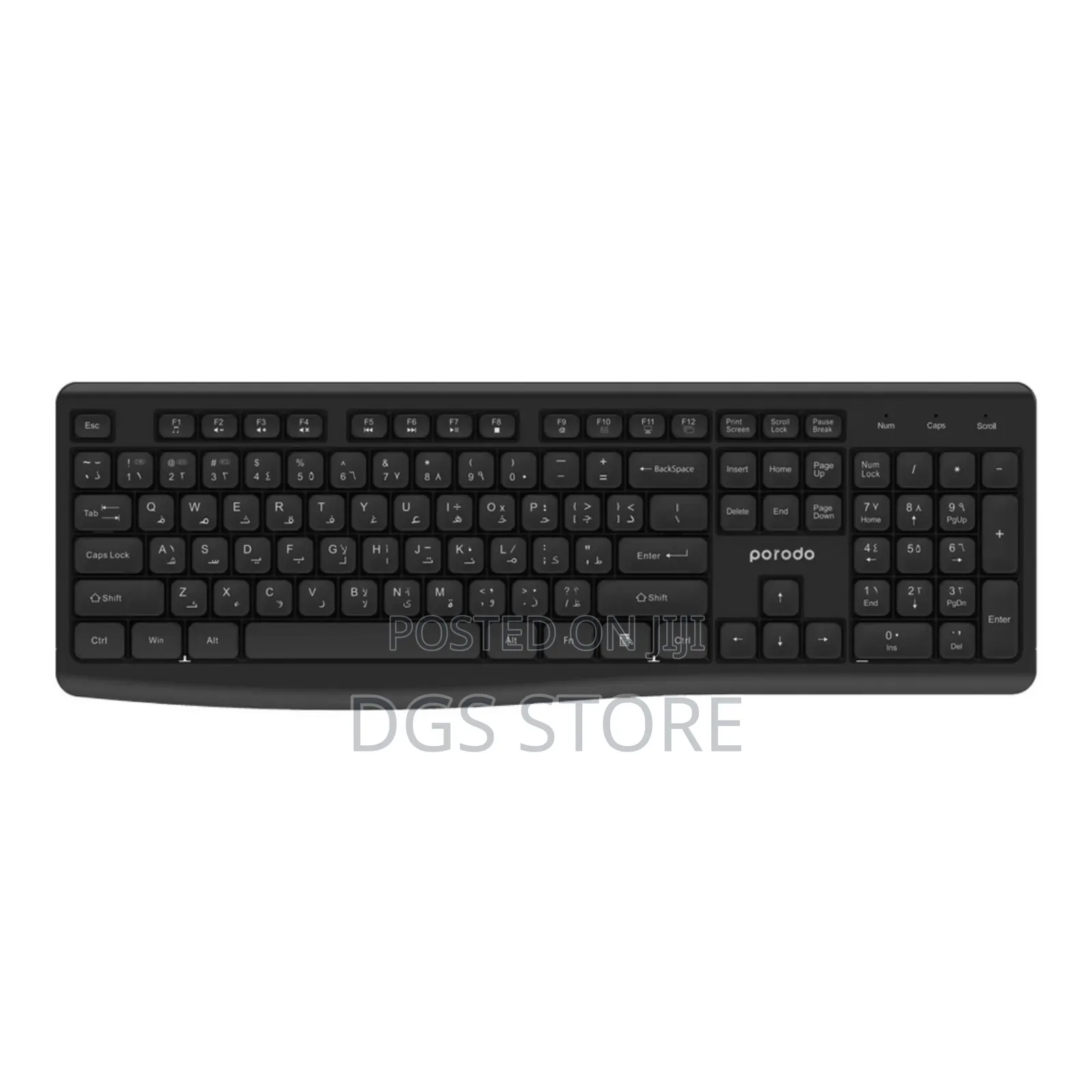 Porodo Dual Mode Wireless Keyboard Mouse Set