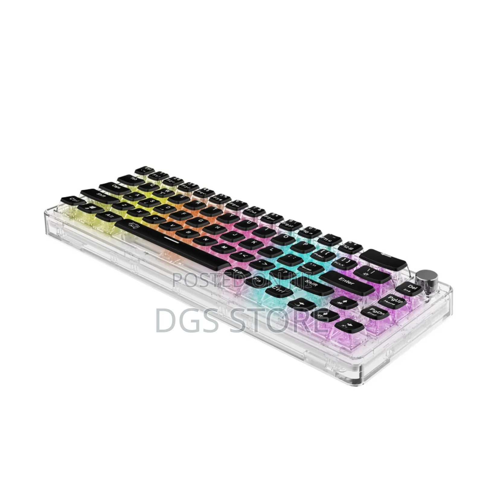 Porodo Gaming Pudding Key Caps Transparentmechanicalkeyboard