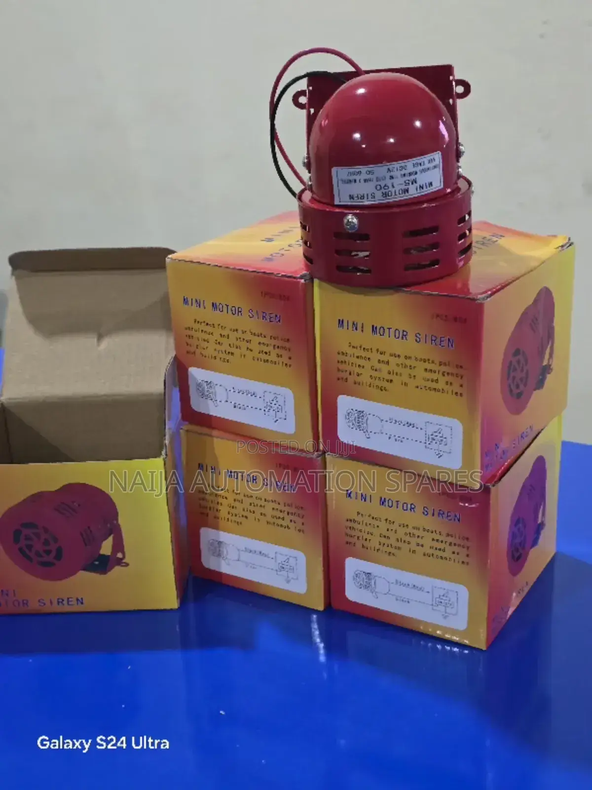 Motor Siren | Ms-190 | 12v Dc | 114db Alarm Sound High Power Buzzer