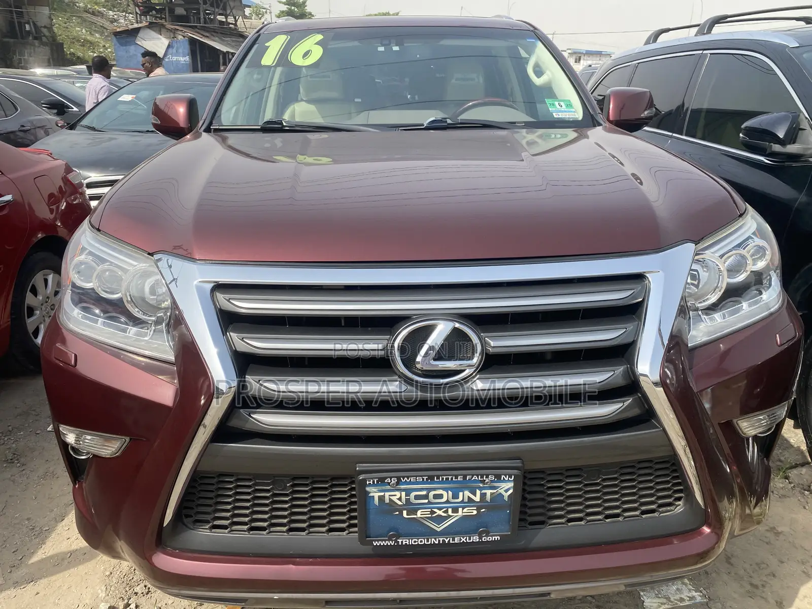 Lexus GX 460 Luxury 2015 Red