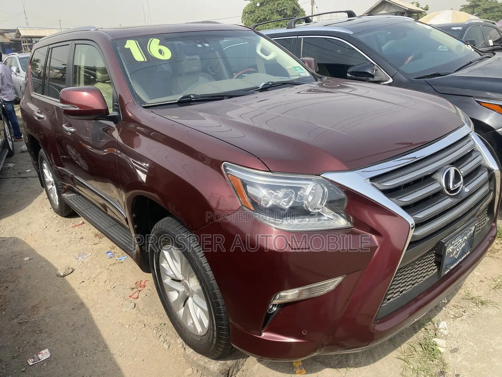 Lexus GX 460 Luxury 2015 Red