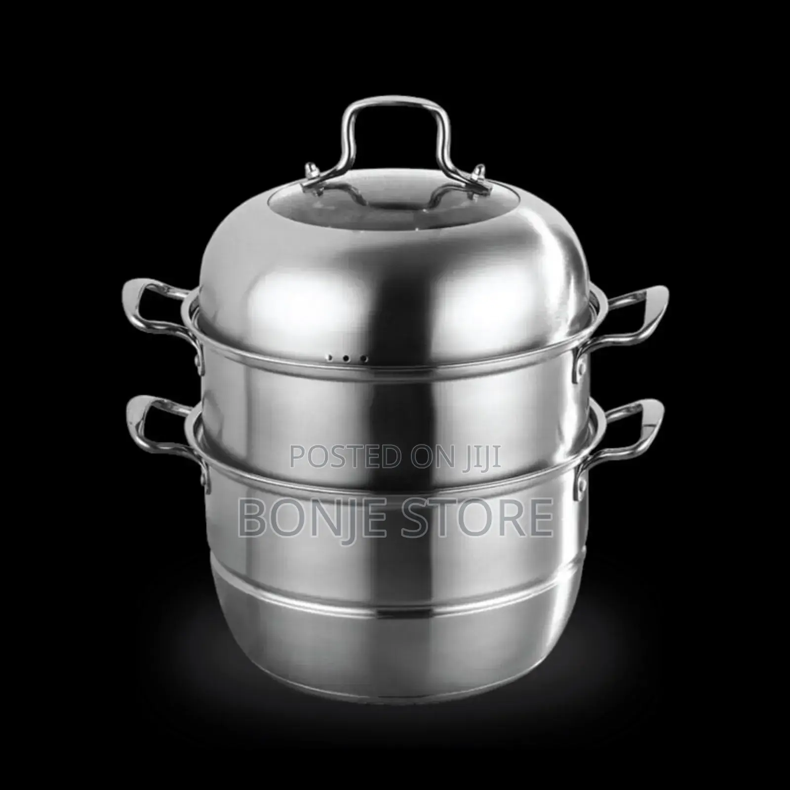 30cm 2 Tier Stainless Steel Steaming Pot
