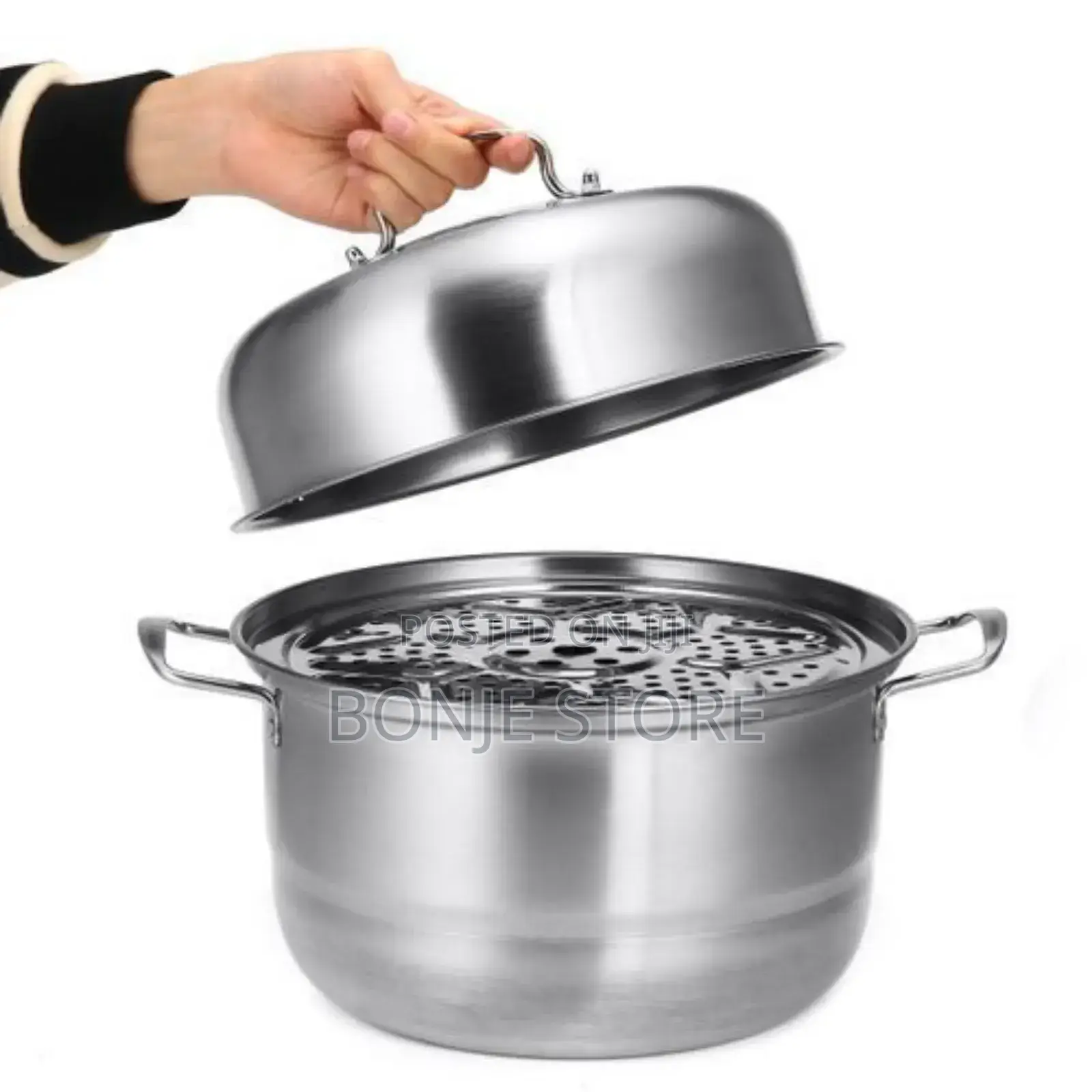 30cm 2 Tier Stainless Steel Steaming Pot