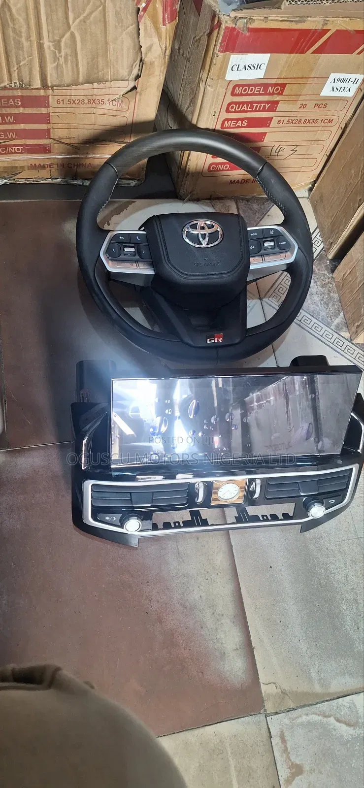 Interior Kit Android Steering Landcruiser 2022-2023 Model