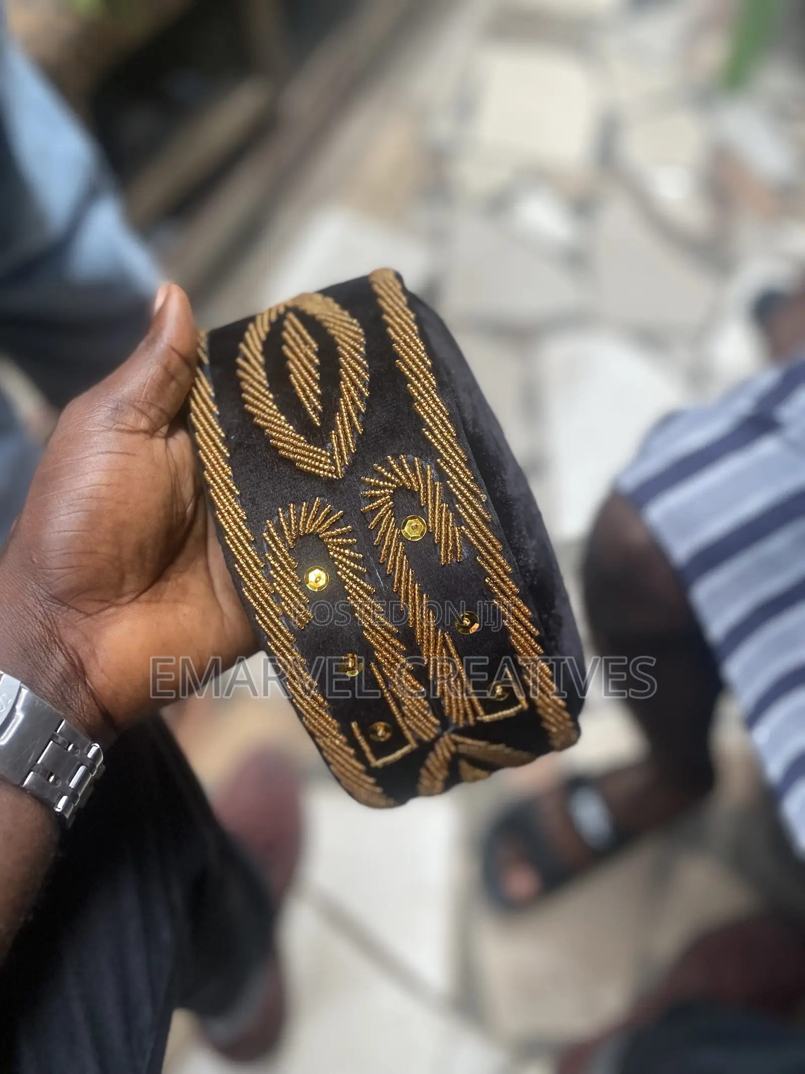 Igbo Cultural Attire Igbo Ozo Cap, African Men's Wedding