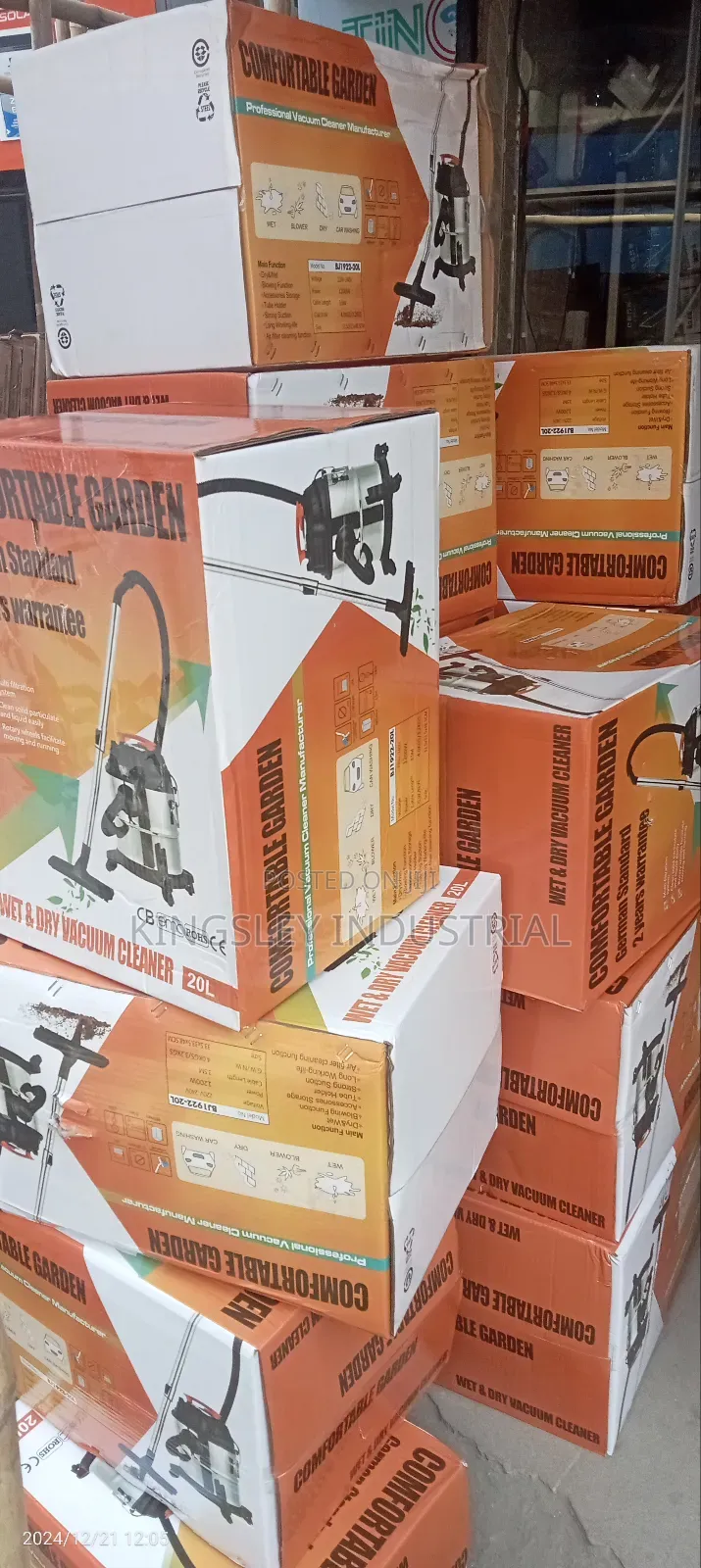 Wet and Dry Vacuum Cleaner 20liters