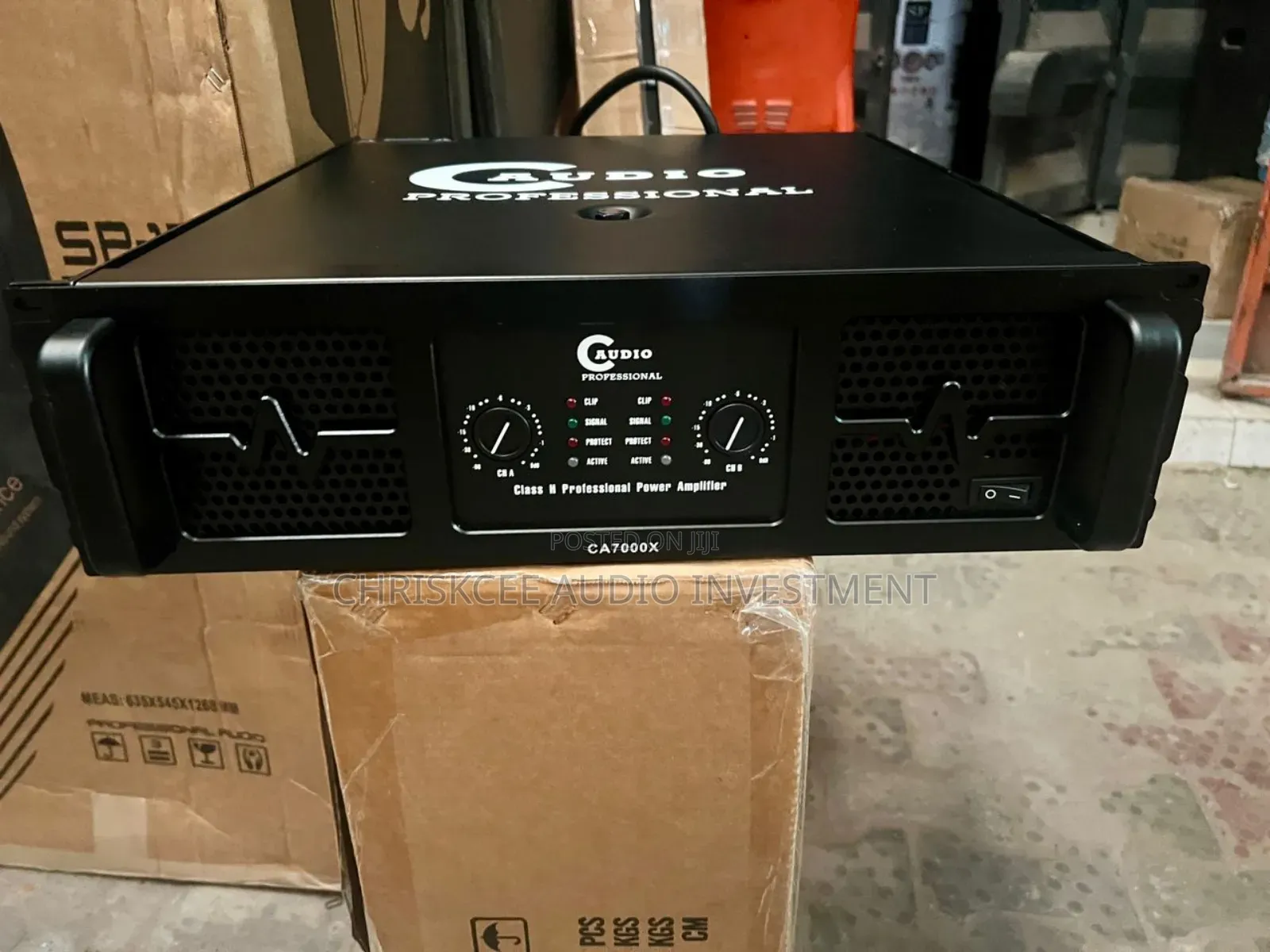 C Audio Pro CA7000X Heavy Duty Power Amplifier