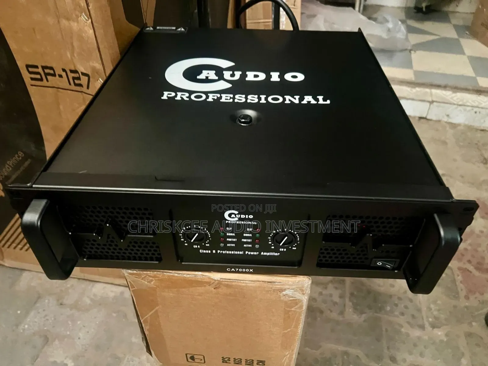C Audio Pro CA7000X Heavy Duty Power Amplifier