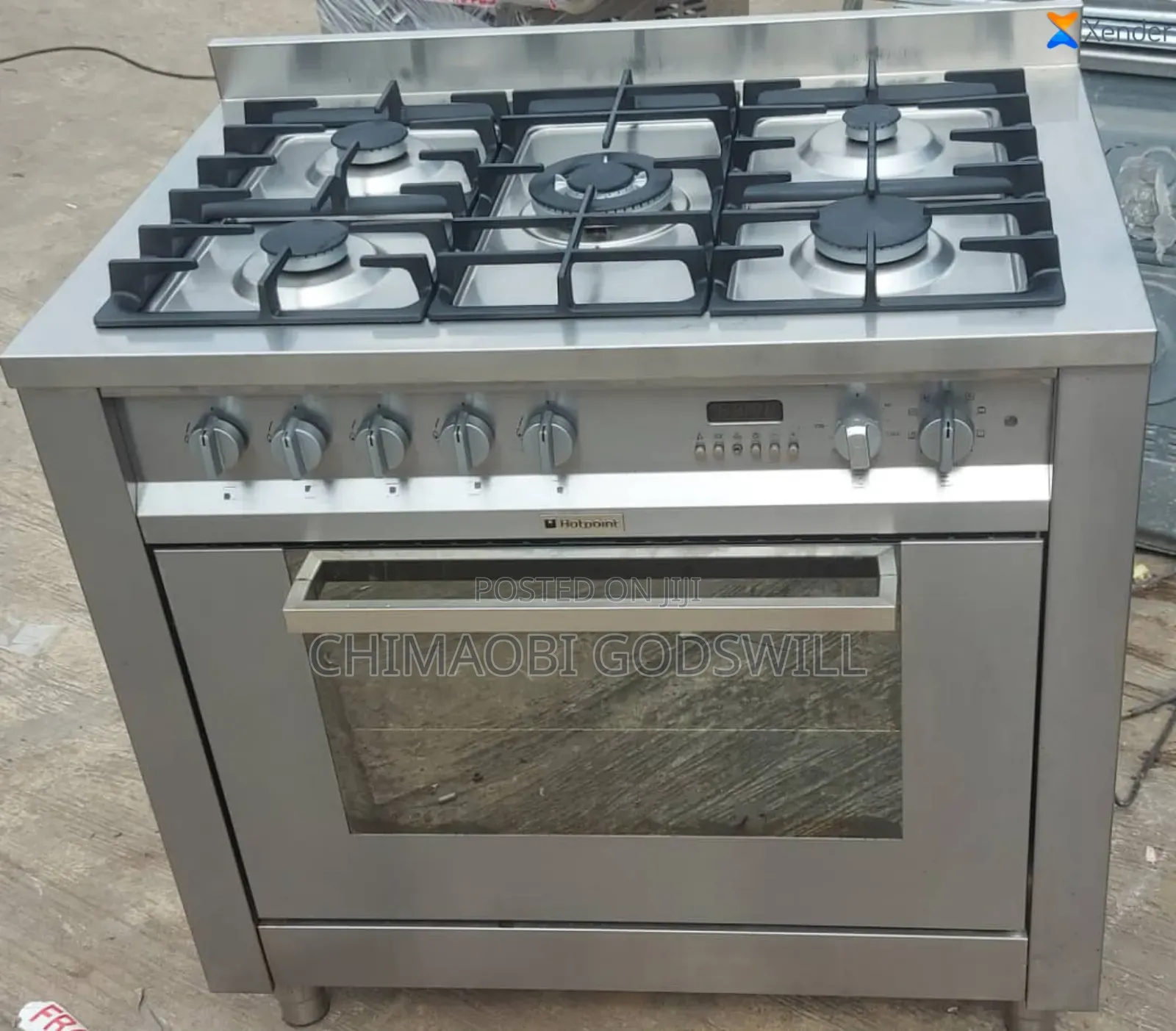 Standing Gas and Oven