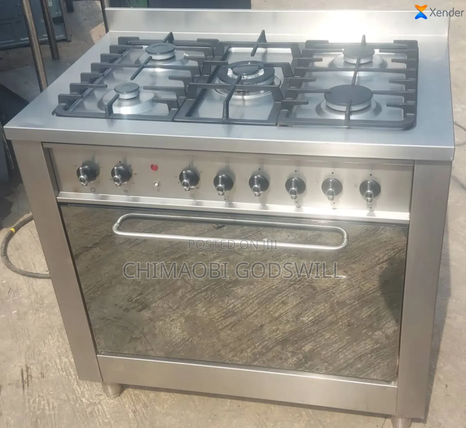 Standing Gas and Oven