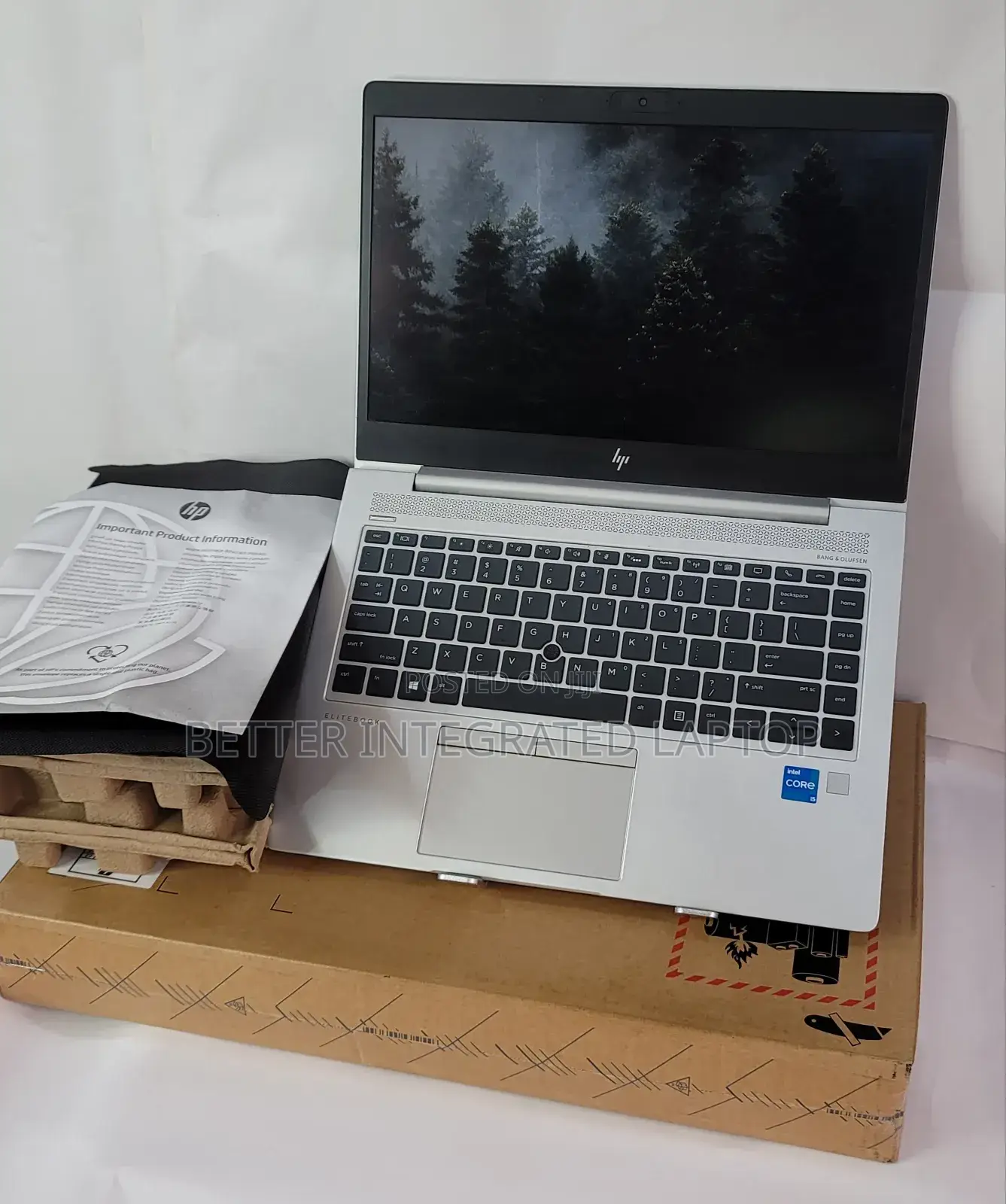 New Laptop HP EliteBook 830 G7 16GB Intel Core i5 SSD 256GB