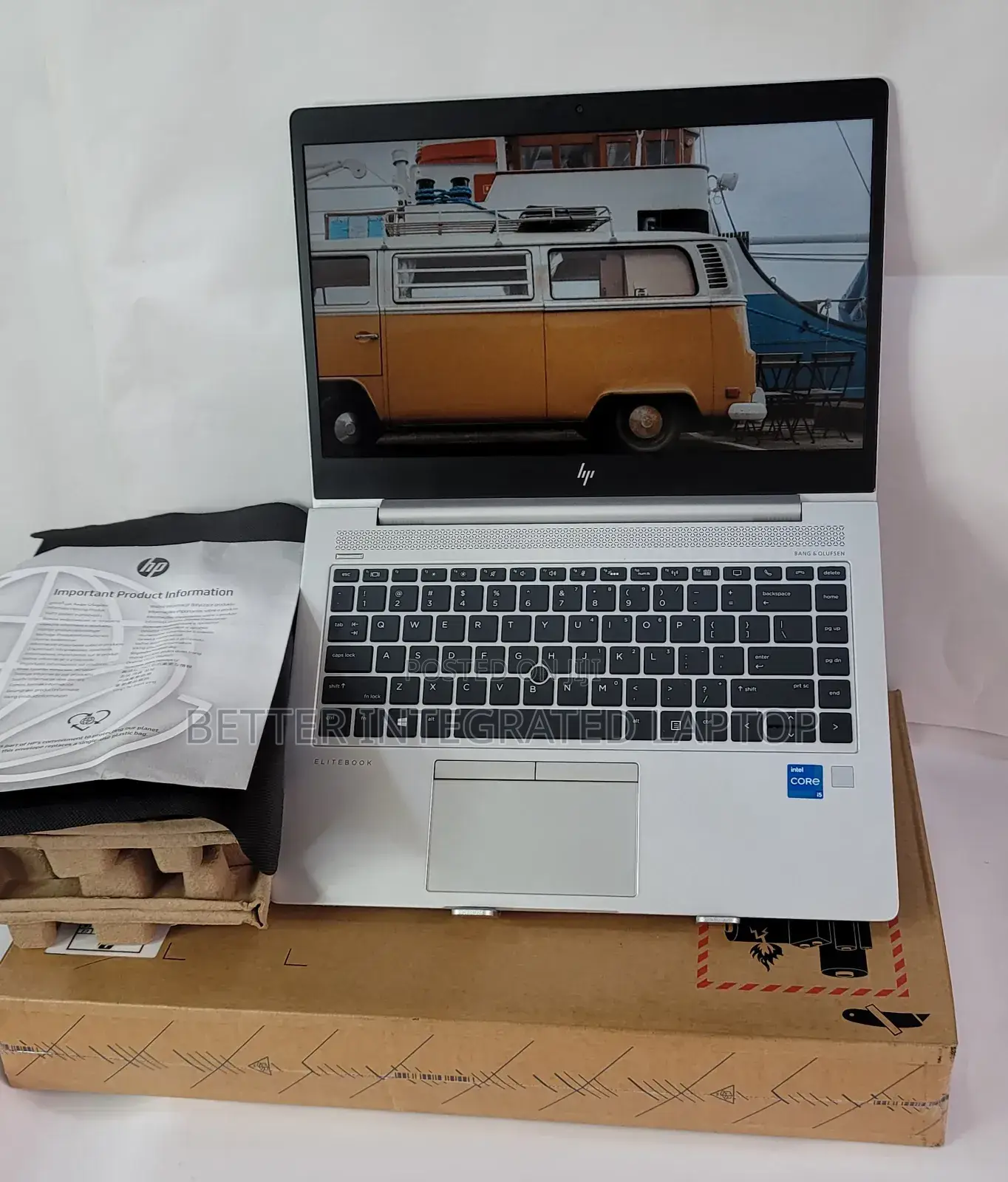 New Laptop HP EliteBook 830 G7 16GB Intel Core i5 SSD 256GB