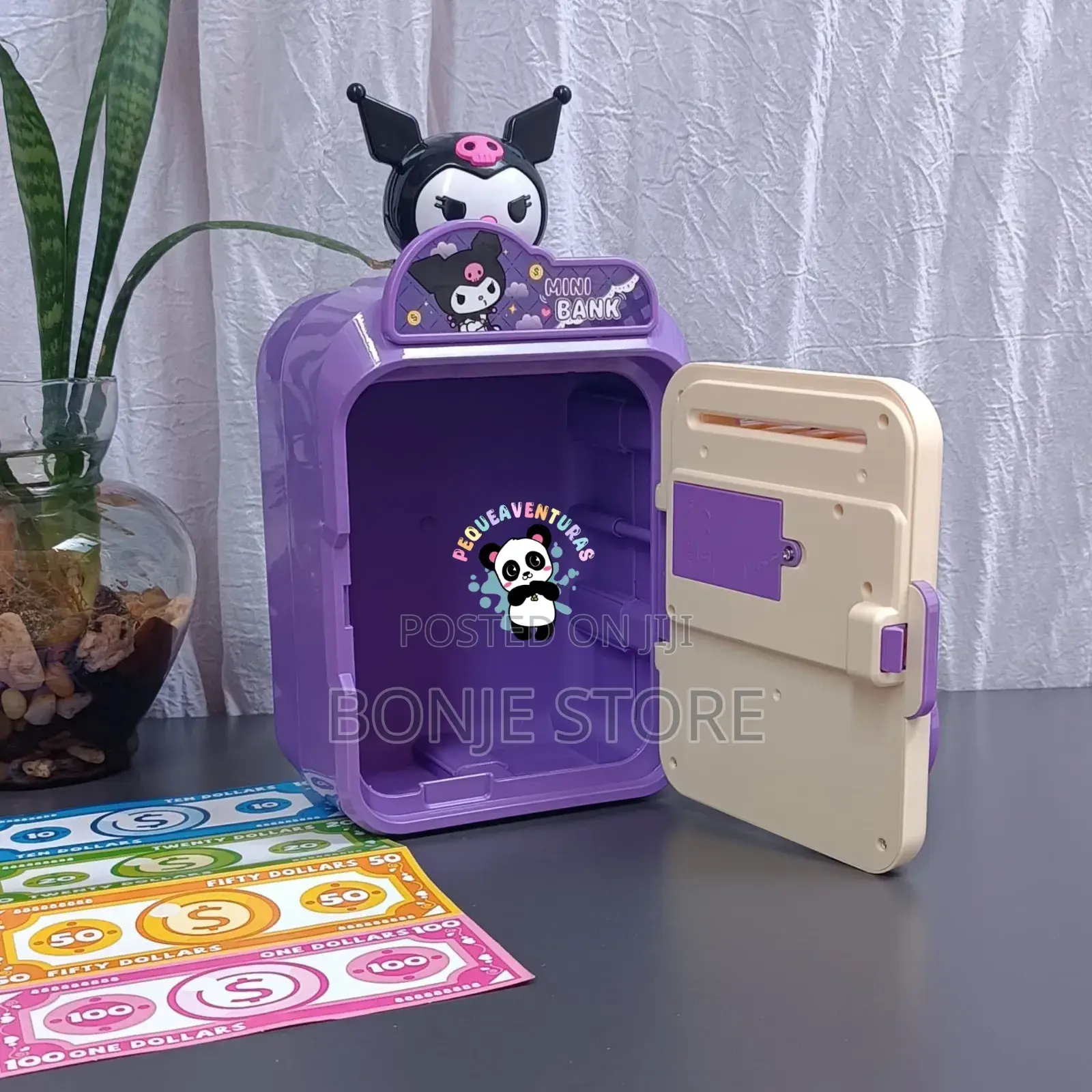 Mini Piggy Bank Kuromi – Bank With Style and Functionality