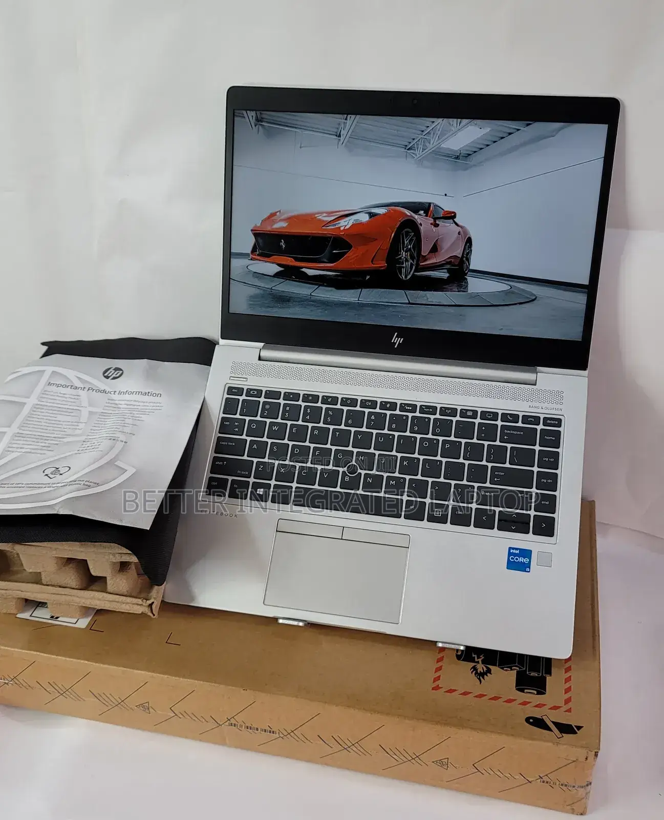 New Laptop HP EliteBook 830 G7 32GB Intel Core i5 SSD 256GB