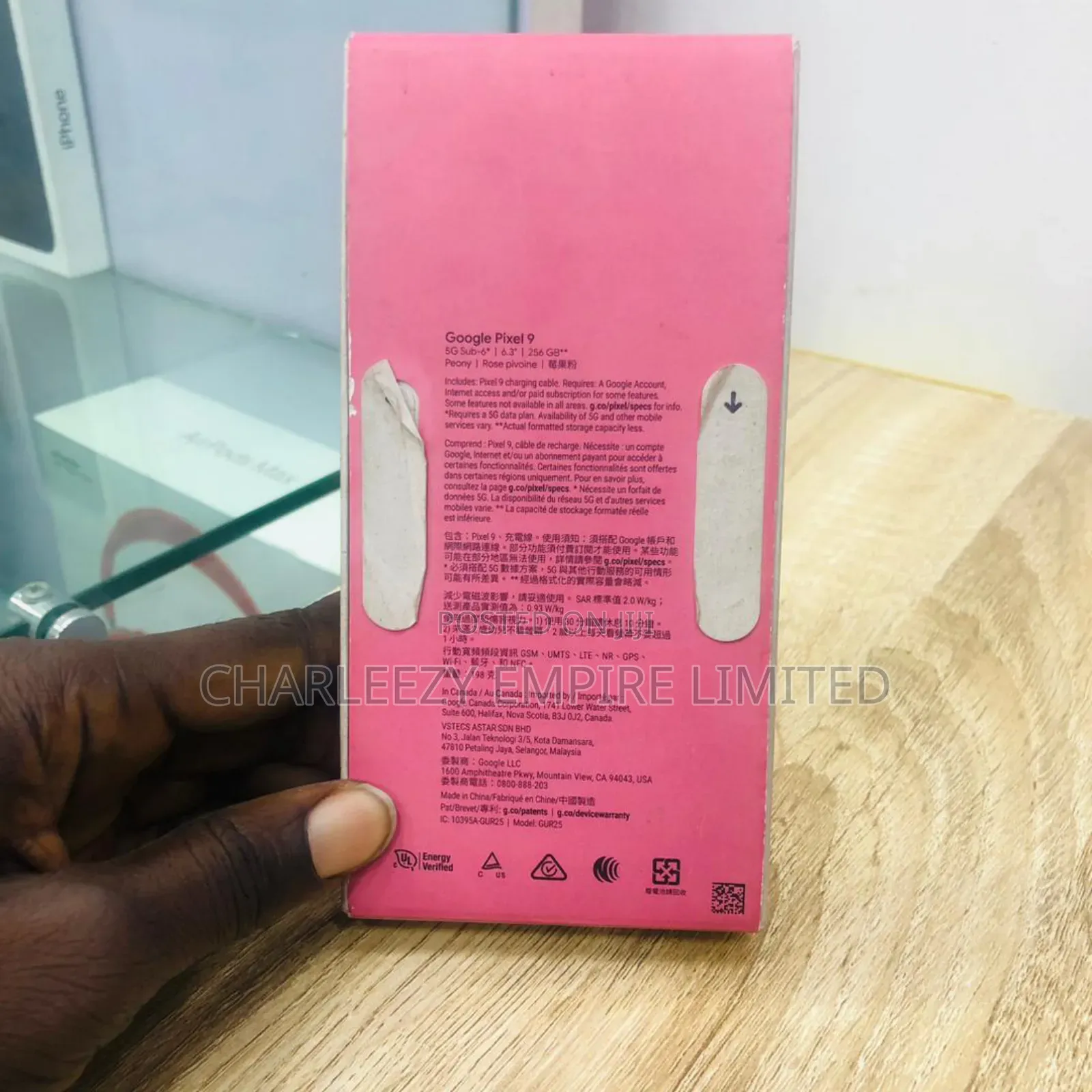 New Google Pixel 9 256 GB Rose Gold