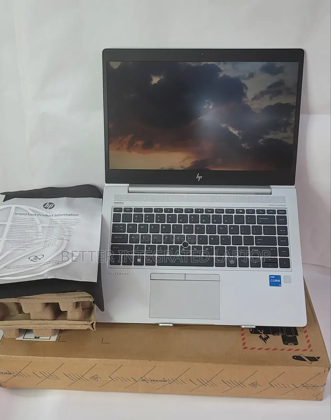 New Laptop HP EliteBook 830 G7 12GB Intel Core i5 SSD 512GB