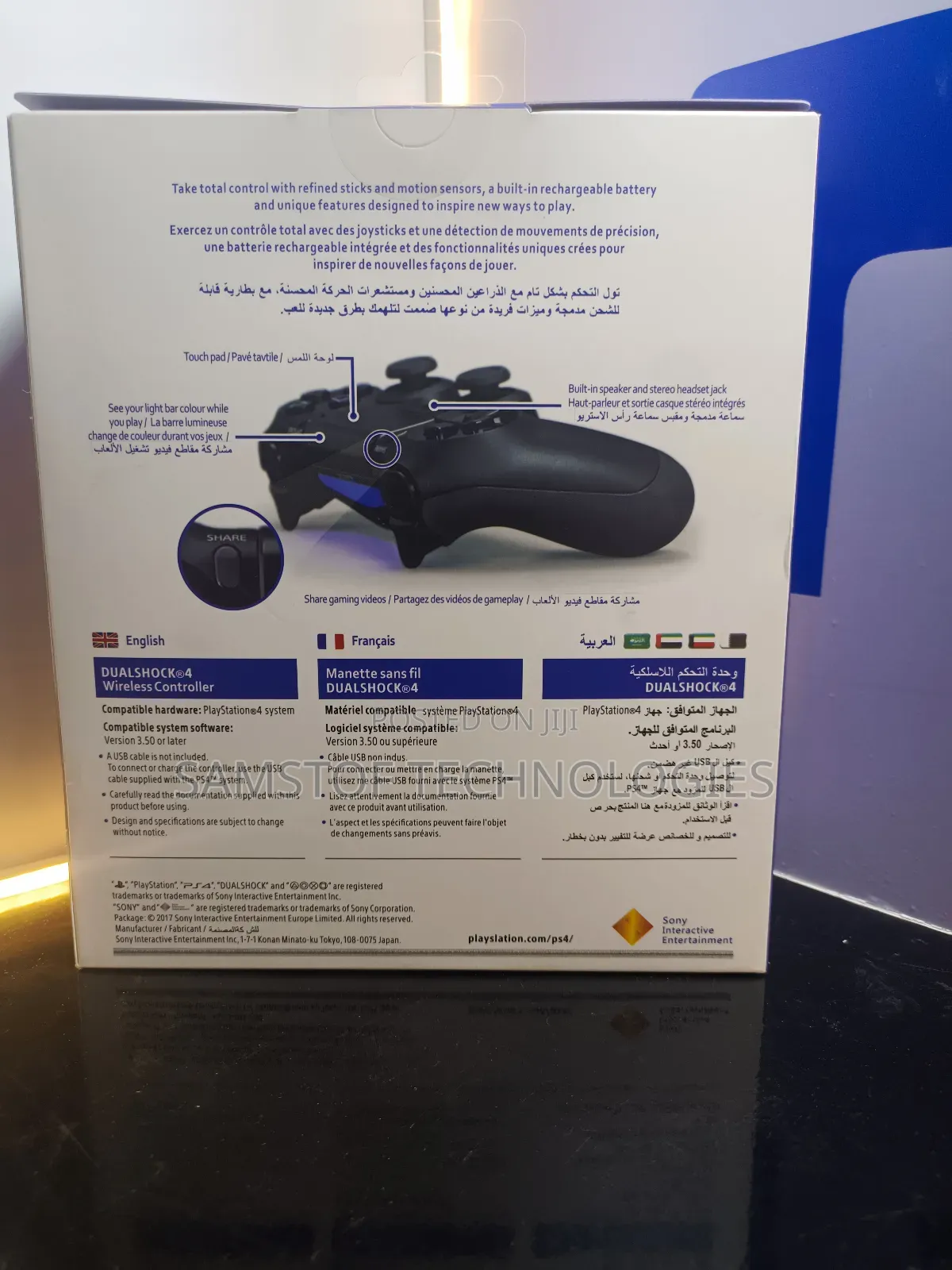 Sony Dual Shock Ps4 Wireless Controller