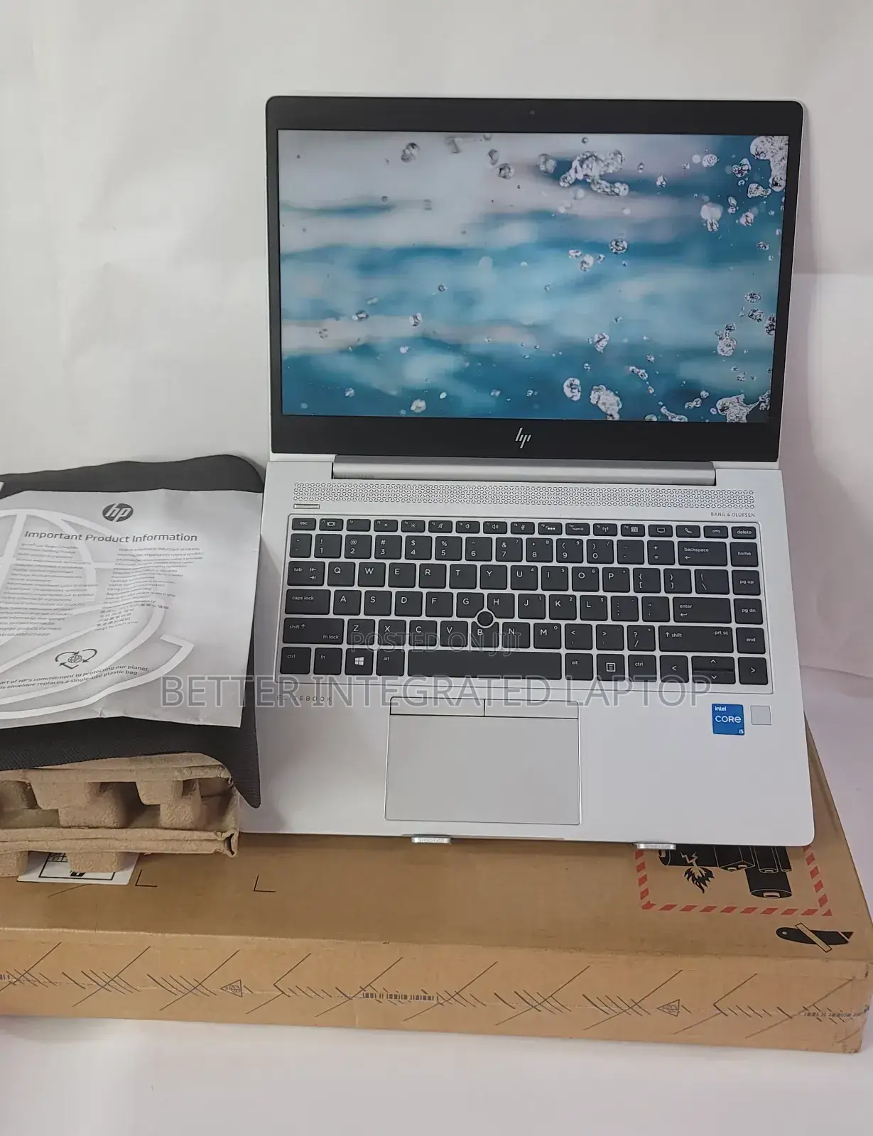 New Laptop HP EliteBook 830 G7 16GB Intel Core i5 SSD 512GB