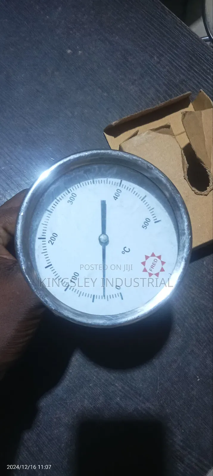 4inches Heat Thermometer 0-500 Centigrade Length 6''inches