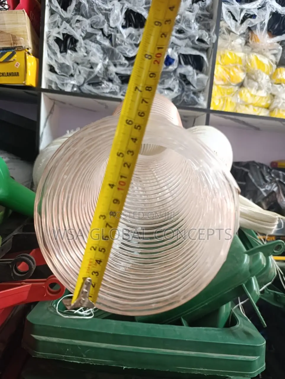6inch Transparent Heat Resistant Vacuum Hose