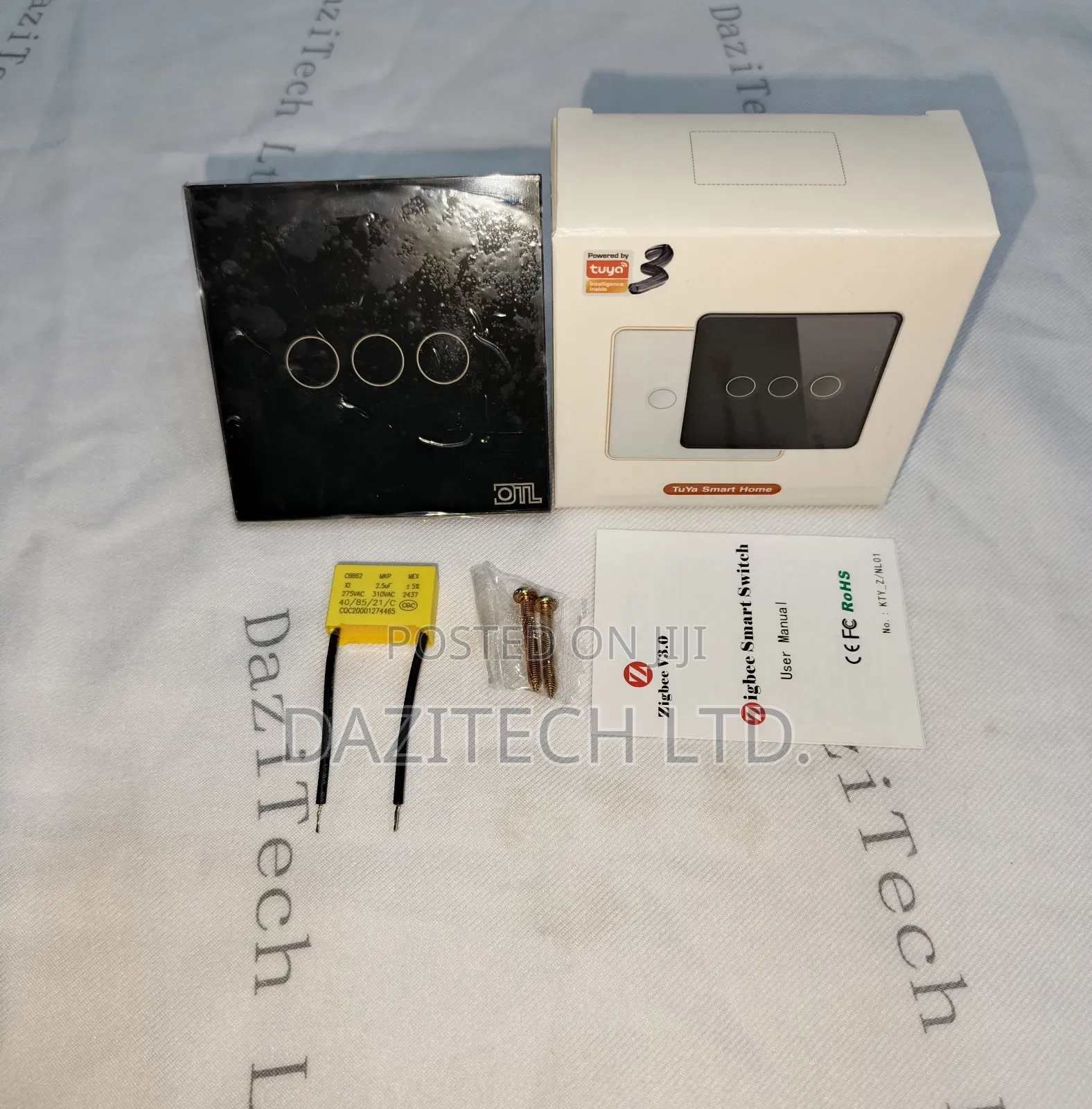 Zigbee Smart Switch (3gang)