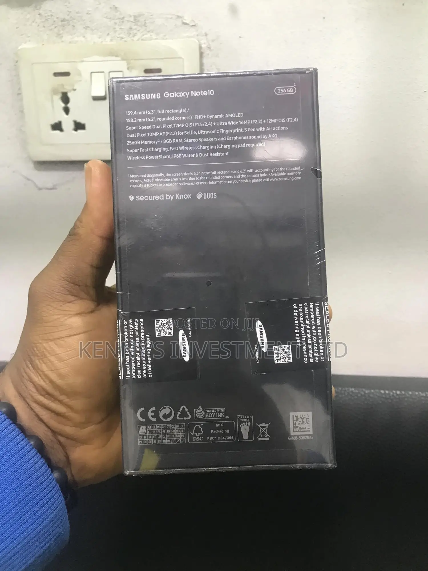 New Samsung Galaxy Note 10 5G 256 GB Red