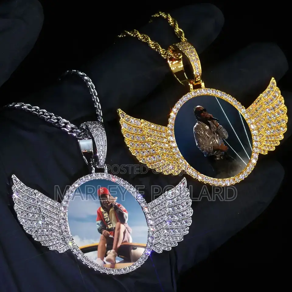 Customizable Picture Pendant Photo Pendant Ice Tennis Chain