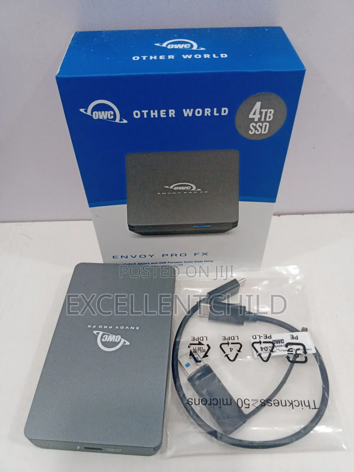 Owc Envoy Pro Fx 4tb Portable SSD With Speed of 2800mb/S