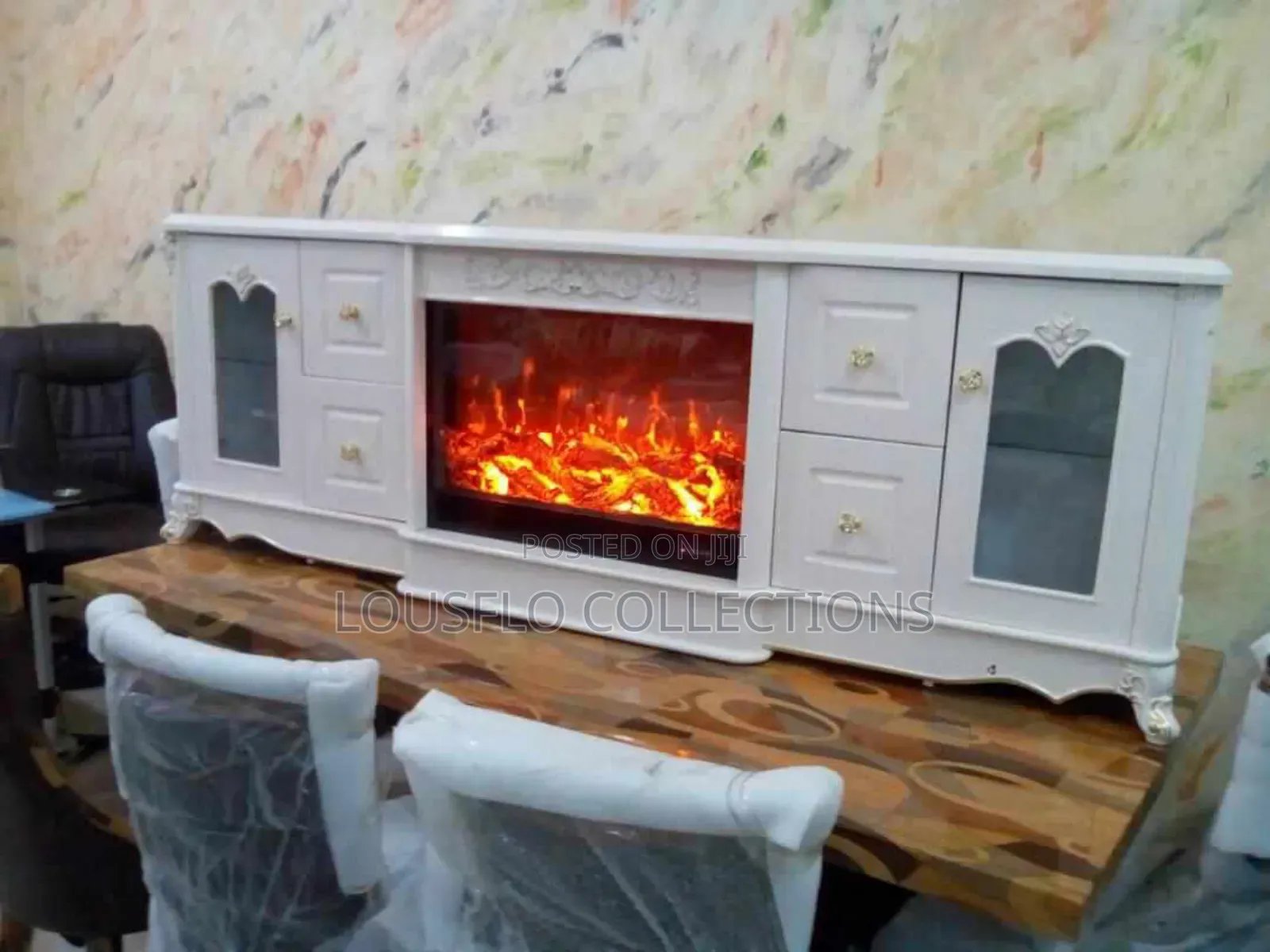 Quality Royal Fire Place Tv Stand