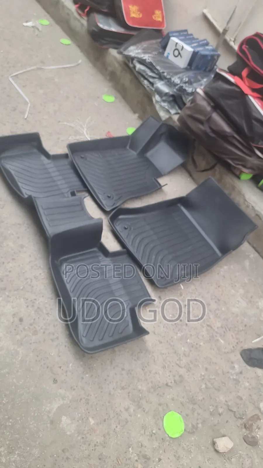 Mercedes Benz Plastic Car Foot Mat