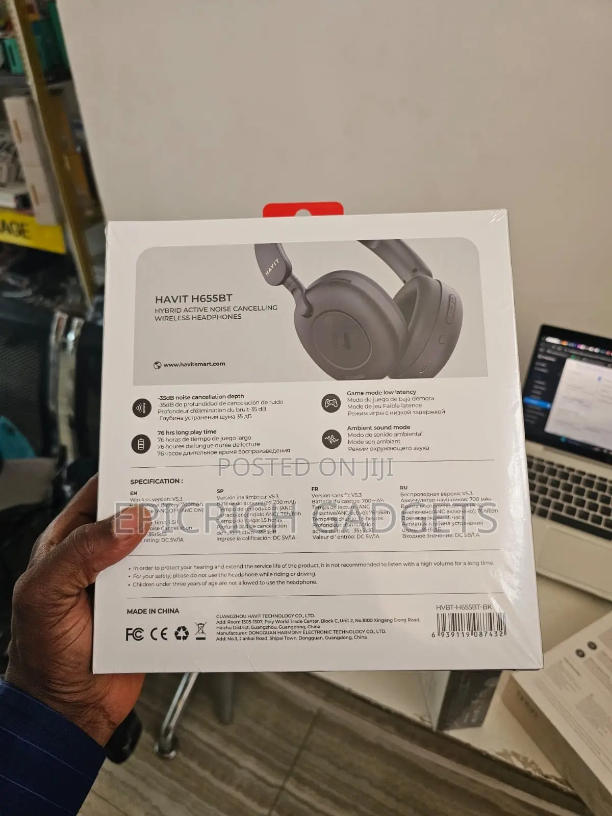 Havit H655bt Headset With Noise Cancellation