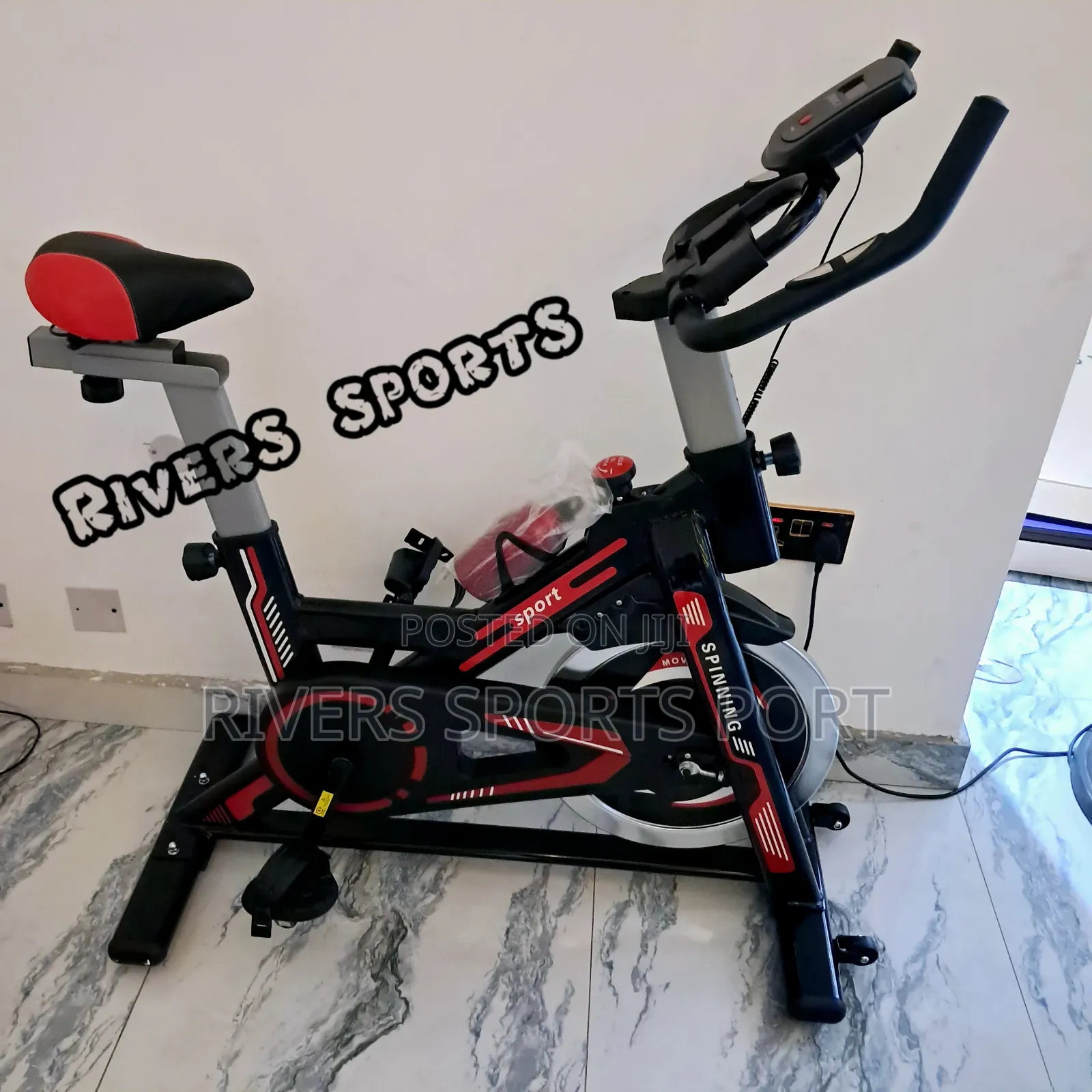 Big Deluxe Spinning Bike Commercial Home Use With Display