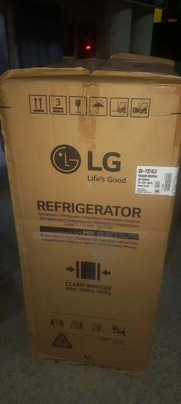 LG INVERTER Single Door Fridge With Freezer 10 Yrs Warranty