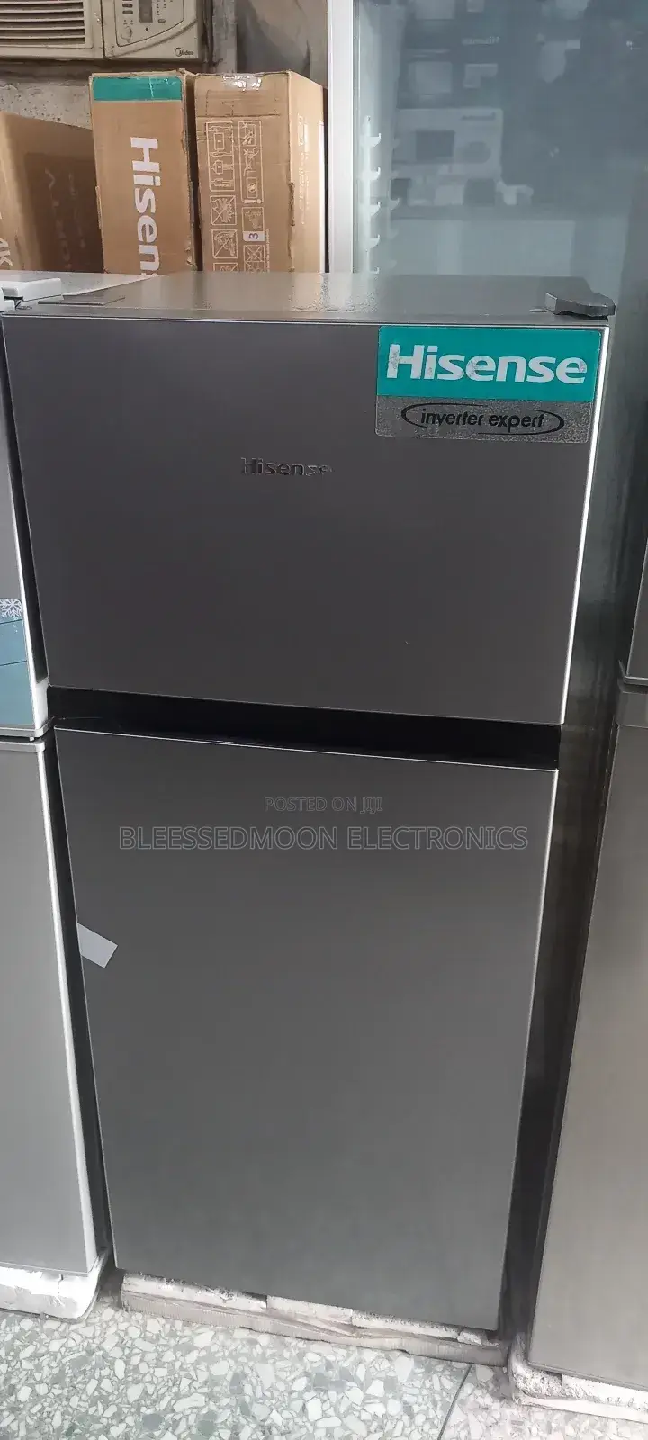 Hisense Inverter Expert Standing Fridge 5 Years Warranty
