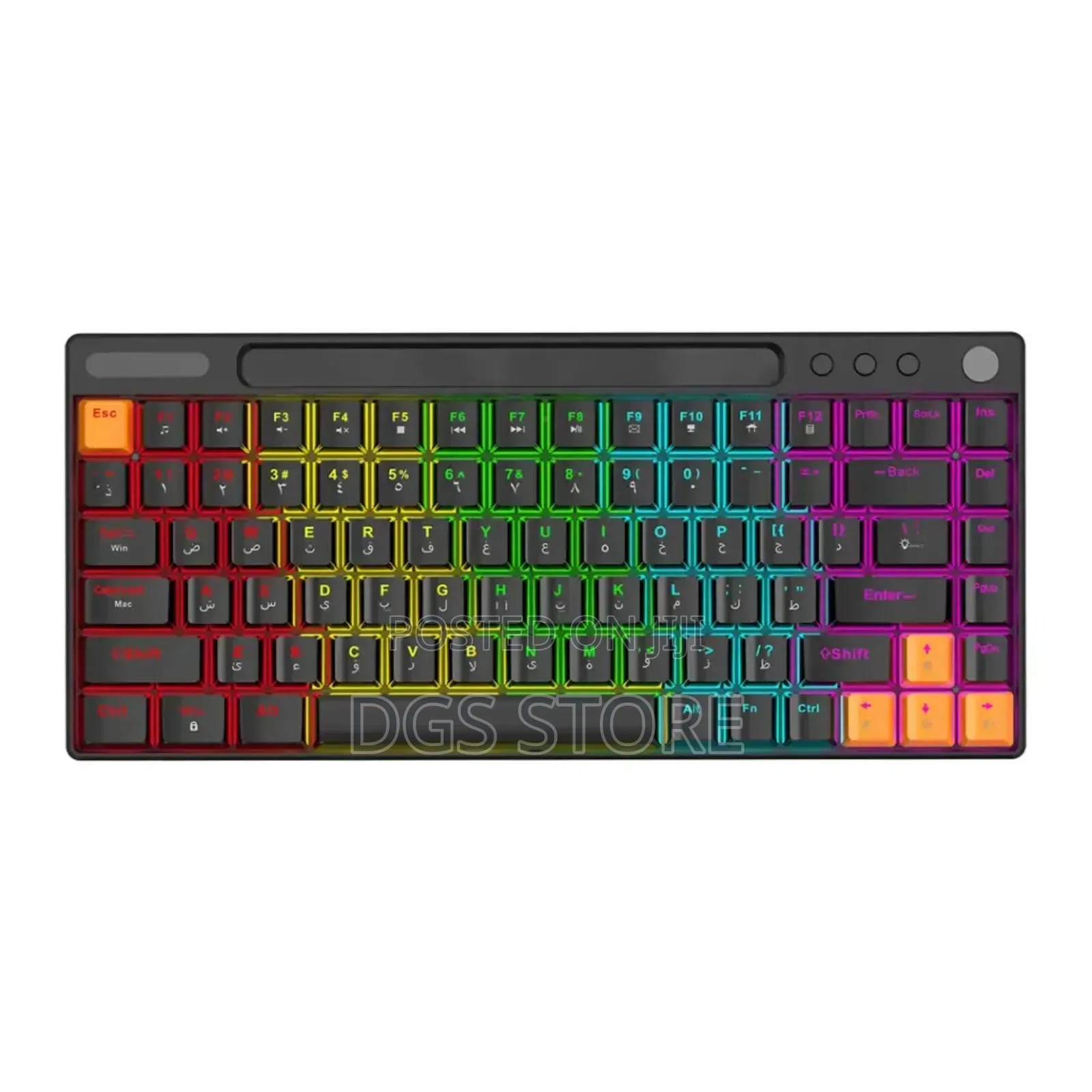Porodo Gaming 84 Keys Mechanical Gaming Keyboard Wired